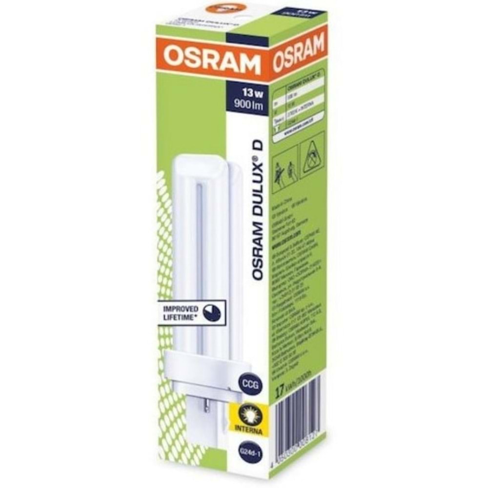 OSRAM DELUX 13W / 827 2 PINLI PLC AMPUL