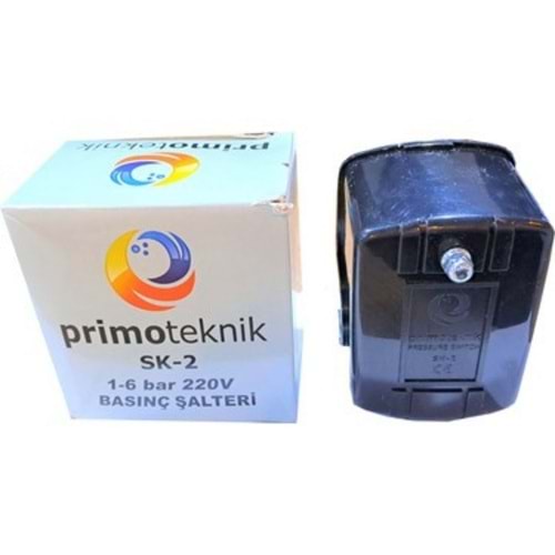 PRIMOTEKNIK SK-2 BASINC SALTERI 1-6 BAR 220 v