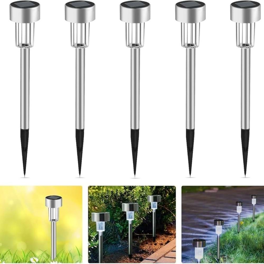 BAHCEM SOLAR AYDINLATMA (8 ADET) metal