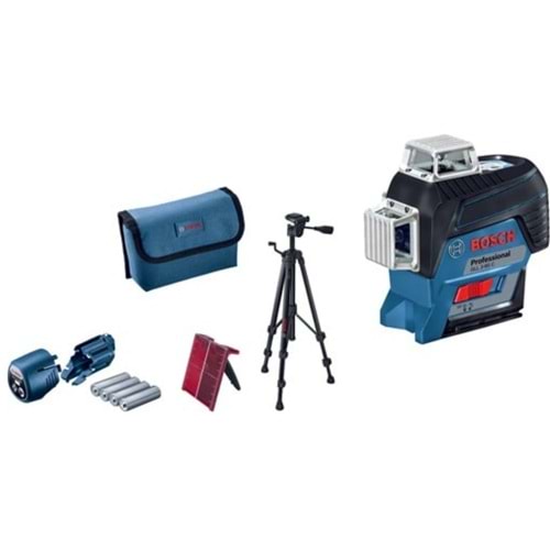 BOSCH GLL 3-80 C+BT150 CIZGI HIZALAMA LAZER 12V SARJLI