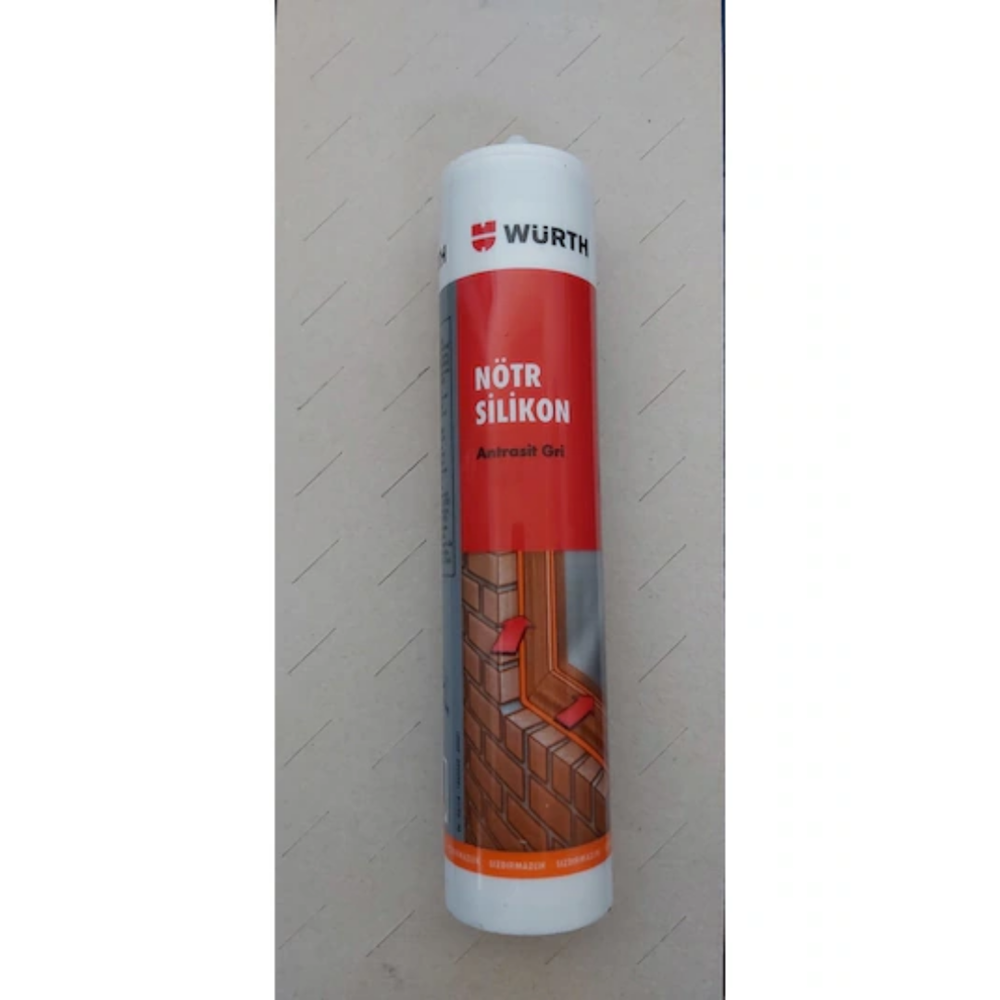 WURTH NOTR SILIKON ANTRASIT GRI 310 ml