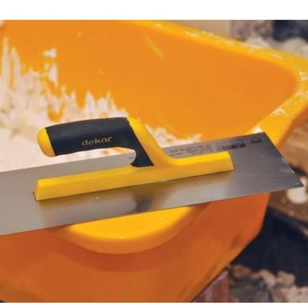 DEKOR 093 ALÇI MALASI AÇIK PLASTİK SAPLI YAY ÇELİĞİ 35 cm