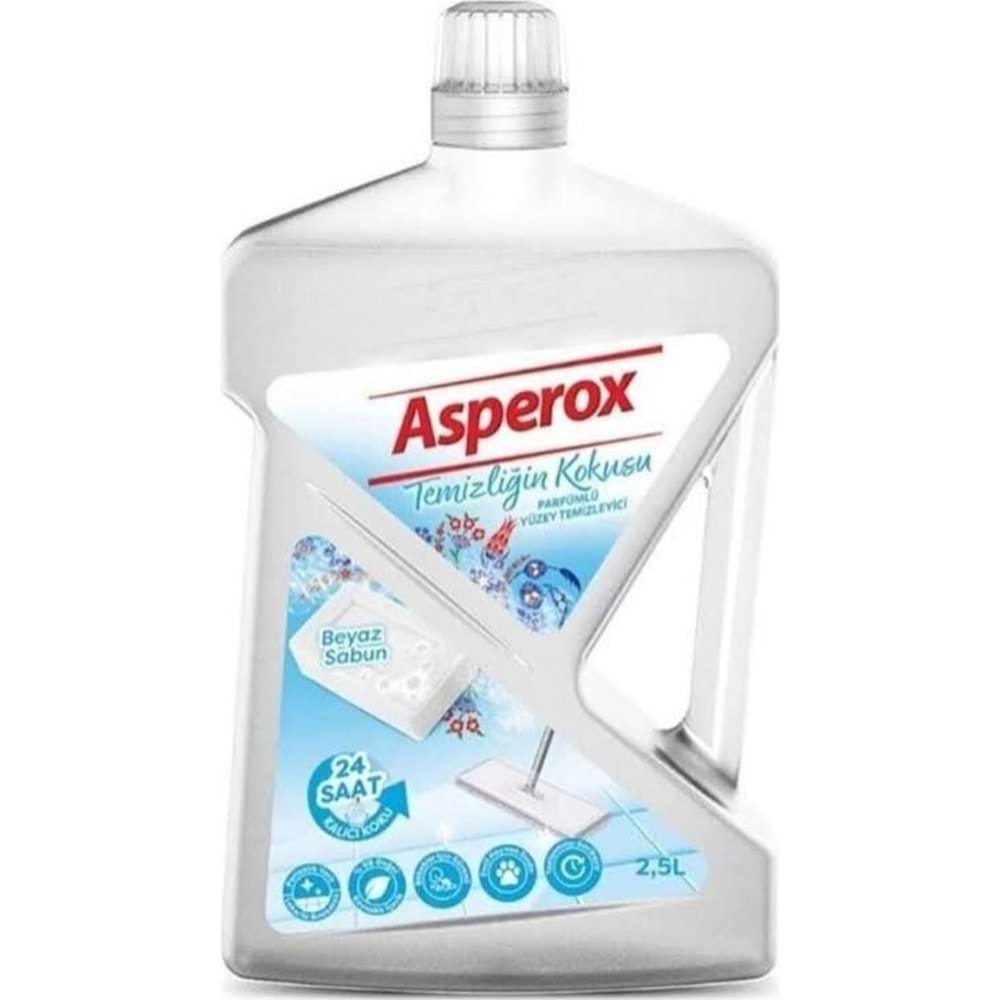 ASPEROX Yüzey Temizleyici (2500ml) Temizliğin Kokusu *6