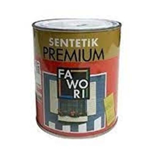 FAWORI SENTETIK BOYA SIYAH 0.75 LT