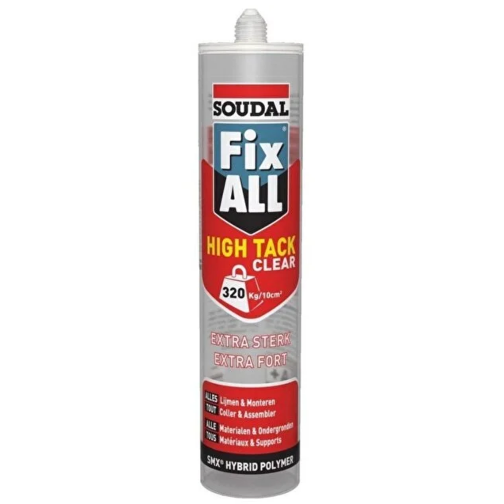 SOUDAL FİX ALL HİGH TACK 290ML ŞEFFAF