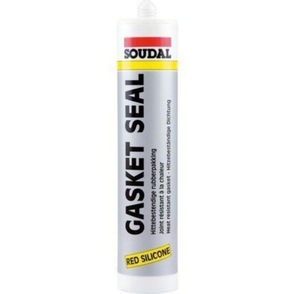 SOUDAL GASKETSEAL ISI SİLİKONU 310 ML KIRMIZI