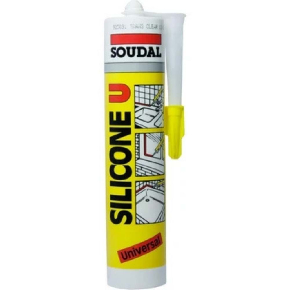 SOUDAL SILIKON 280 GR SEFFAF