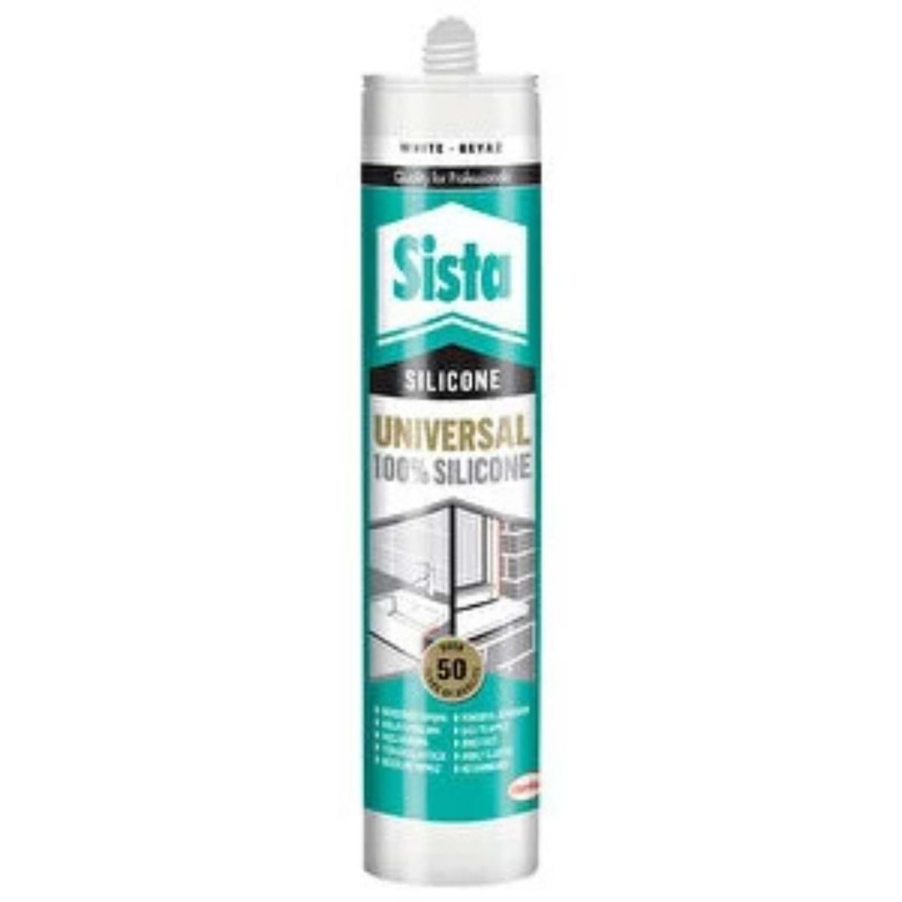 SİSTA SİLİKON BEYAZ 280 ML