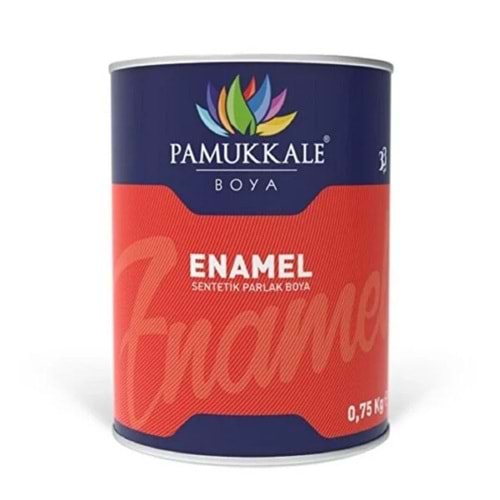 PAMUKKALE ENAMEL SENTETİK MAT SİYAH 9005 0,75 KG