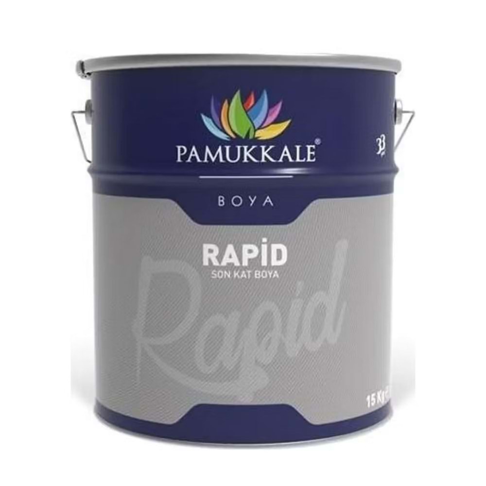 PAMUKKALE RAPİD ANTRASİT GRİ 0,75 KG RAL-7016 METAL SELÜLOZİK