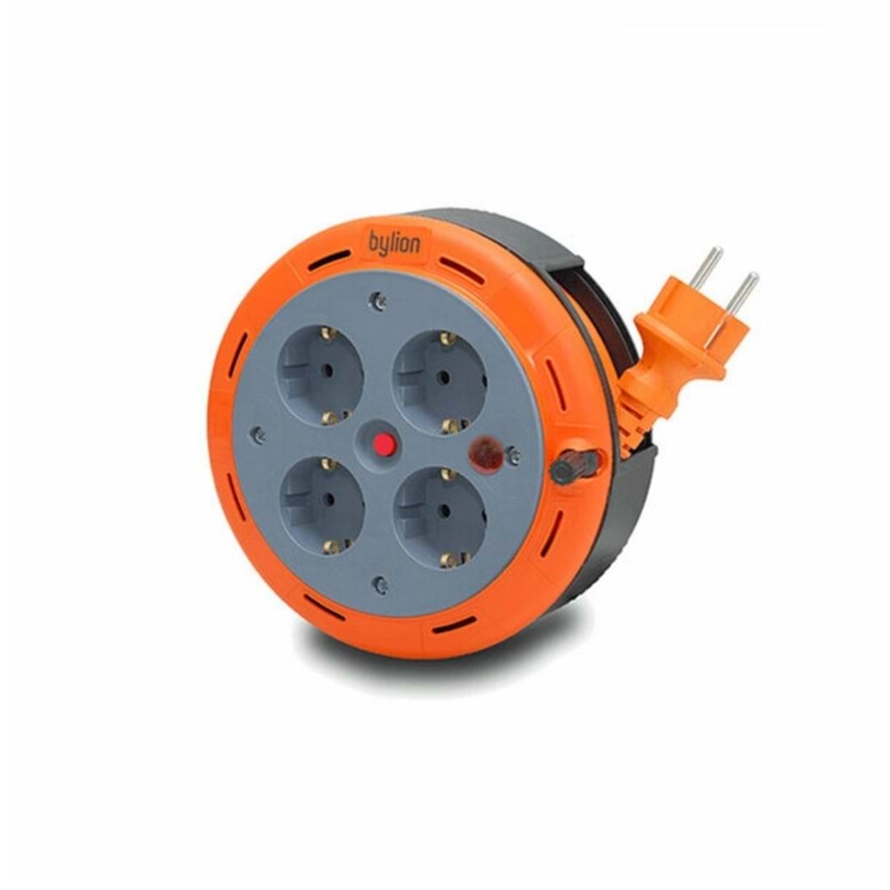 BYLİON SEYYAR MAKARALI KABLO 3X1-5 MT TURUNCU PHE-05310 F