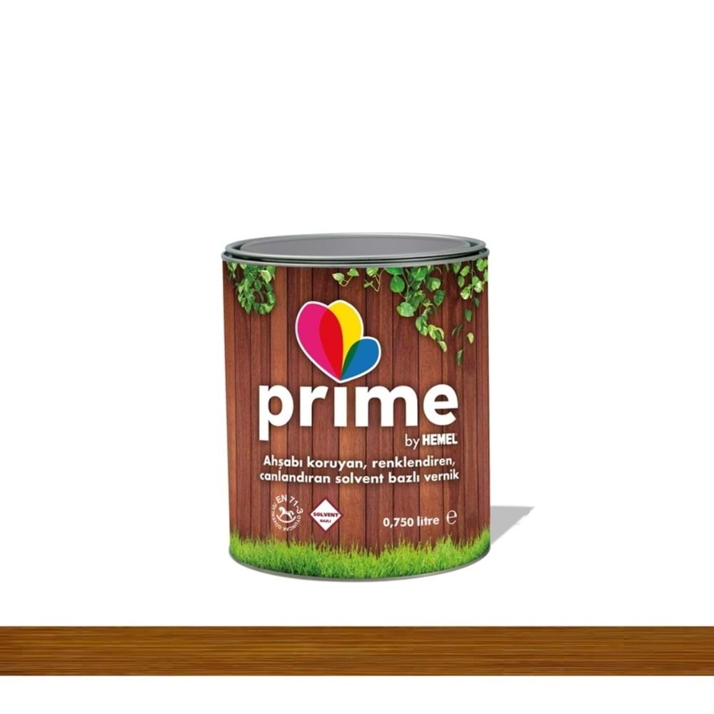 HEMEL PRİME SOLVENT VERNİK BURMA 0,75 L