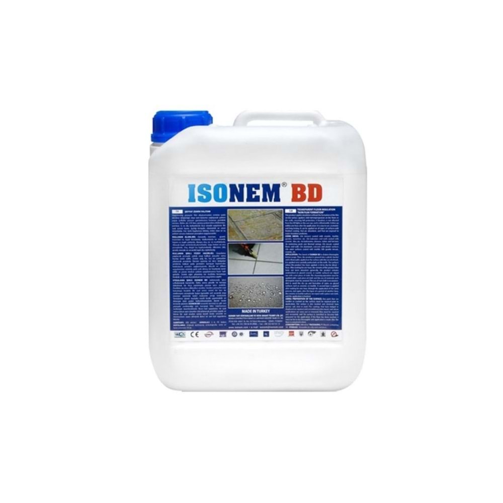 ISONEM BD ŞEFFAF 5LT DOĞAL GÖRÜNTÜYÜ ZEMİN YALITIMI