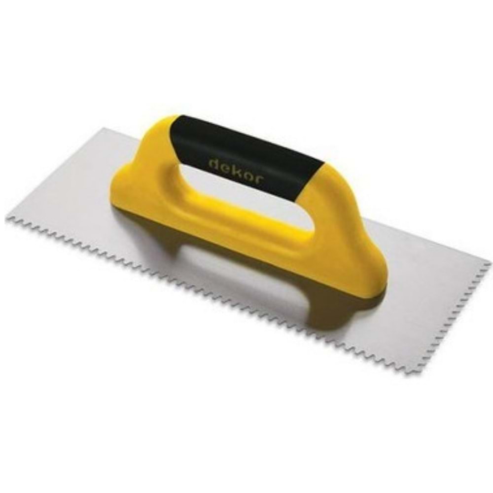 DEKOR 220 SERAMİK MALASI KAPALI PLASTİK SAPLI ÜÇGEN 30CM
