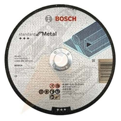 BOSCH STANDART METAL KESICI - 180X3.0X22,23mm