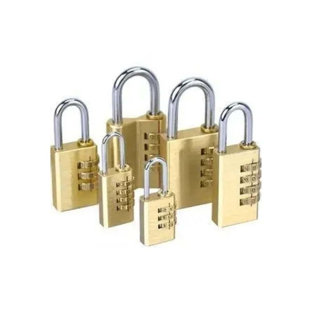 ASMA KİLİT SARI 20MM ŞİFRELİ STD