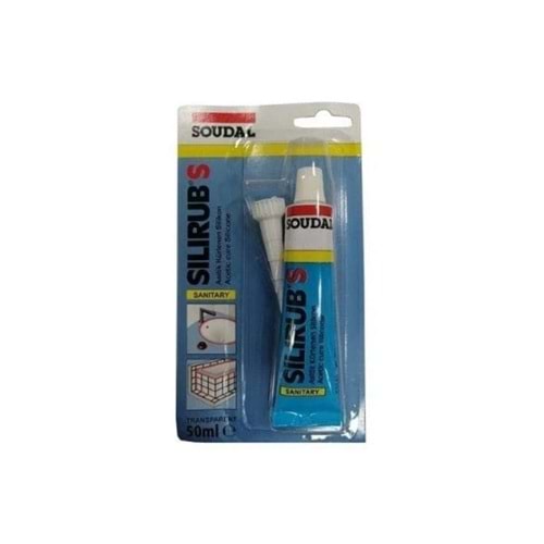 SOUDAL SILIRUBS ASITIK KURLENEN SILIKON - 50 ml