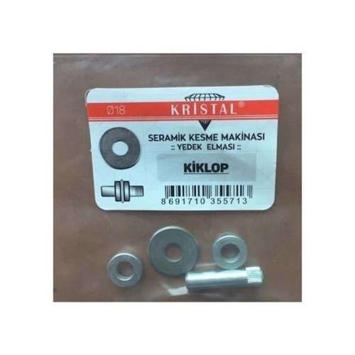 KRISTAL SERAMIK MAKINASI YEDEK KESME ELMASI KIKLOP