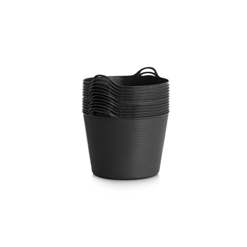 KRISTAL ELASTIK KOVA 55 LITRE SIYAH