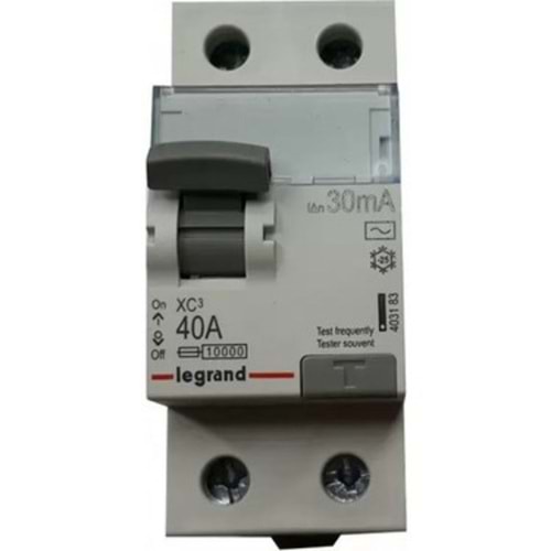 LEGRAND 2X40A 30MA KACAK AKIM ROLESI