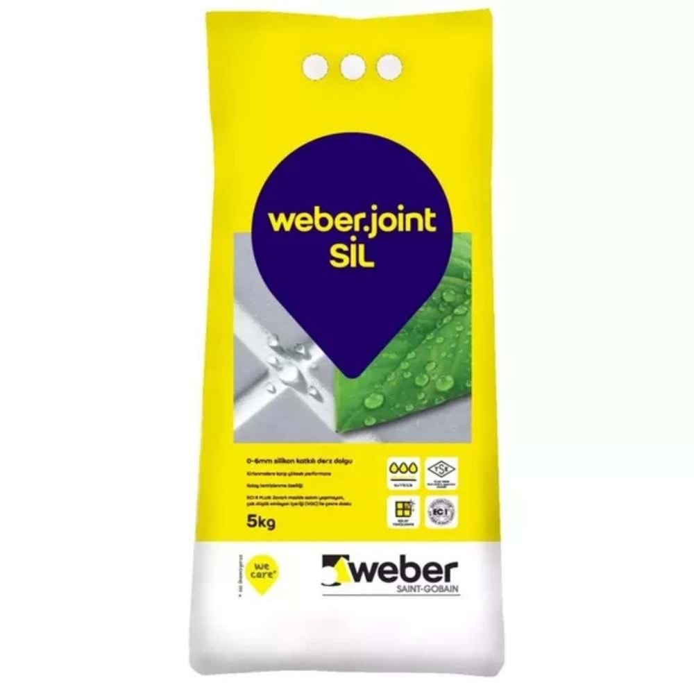 WEBER JOINT SIL DERZ BEYAZ - 5 KG