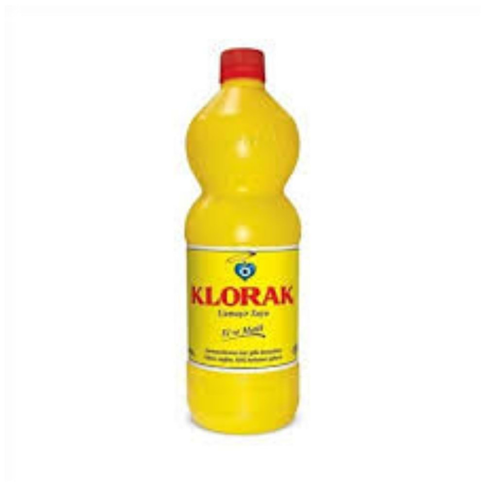KLORAK Çamaşır Suyu 1 Litre *12