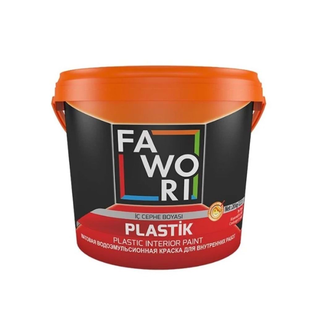 FWR PL.BEYAZ 20KG PLASTİK İÇ CEPHE