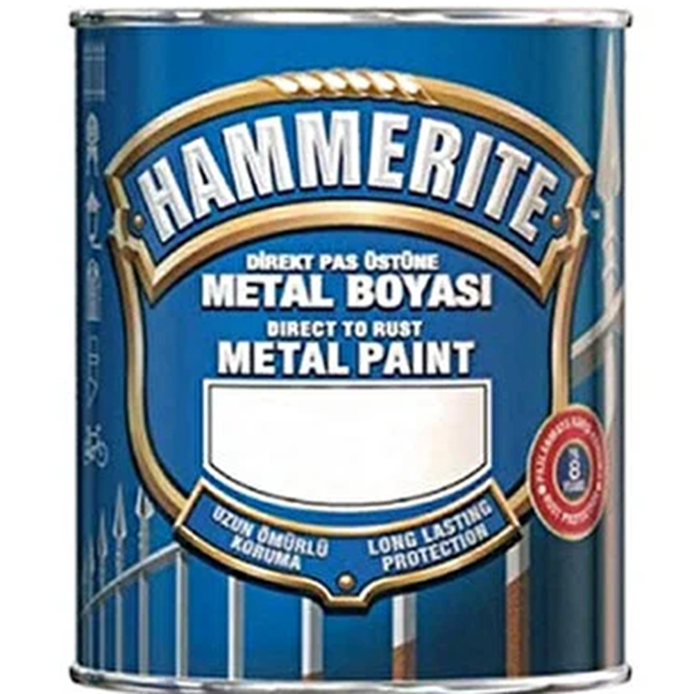 MB HAMMERITE PAS USTU DUZ METAL BOYA BEYAZ - 2,5 L