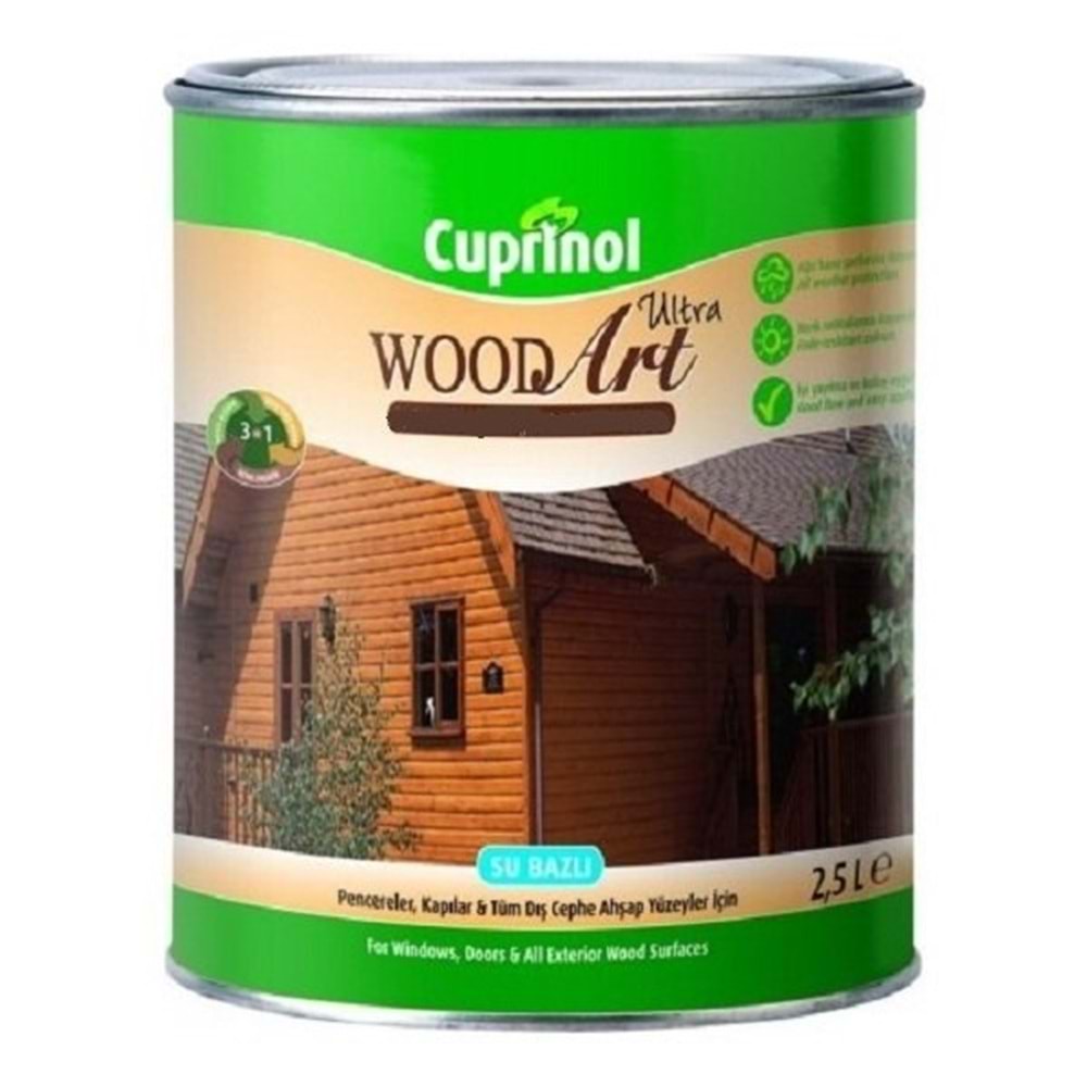 CUPRINOL WOODART ULTRA OPAK AHSAP BAKIM URUNU - BW 2,5 L