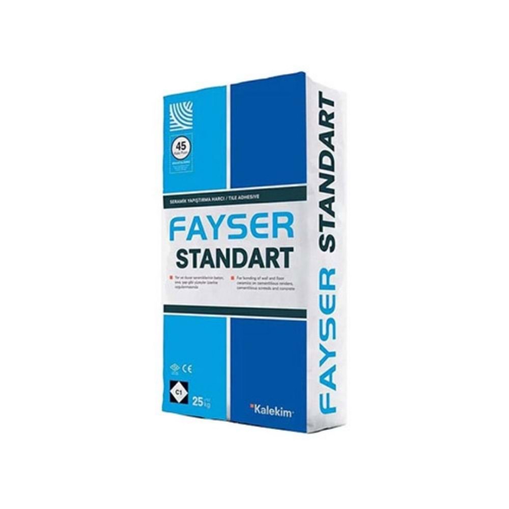 FAYSER STANDART SERAMIK C1 Sınıfı Yap Hrc 25 KG