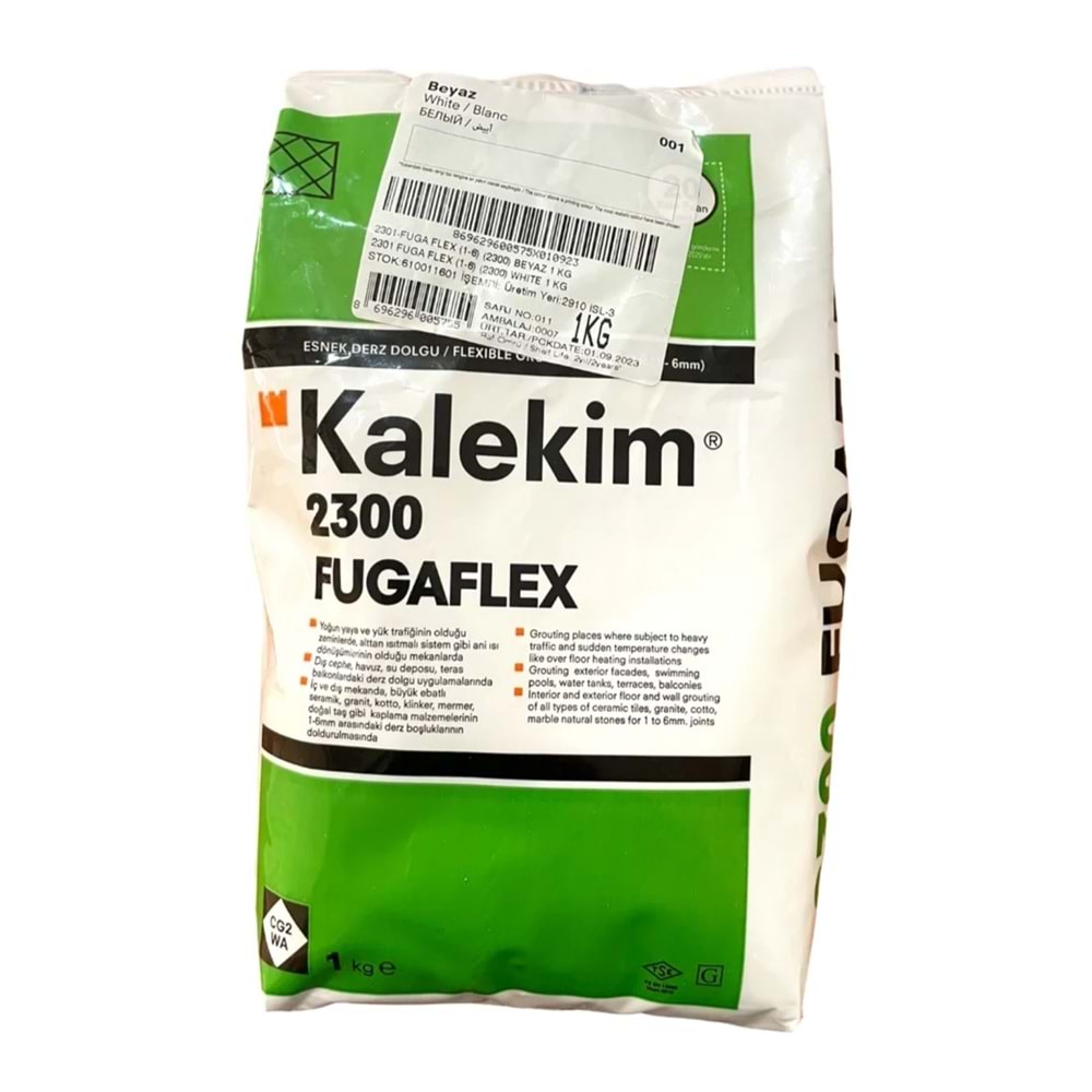2301-FUGA FLEX (1-6) (2300) BEYAZ 1 KG