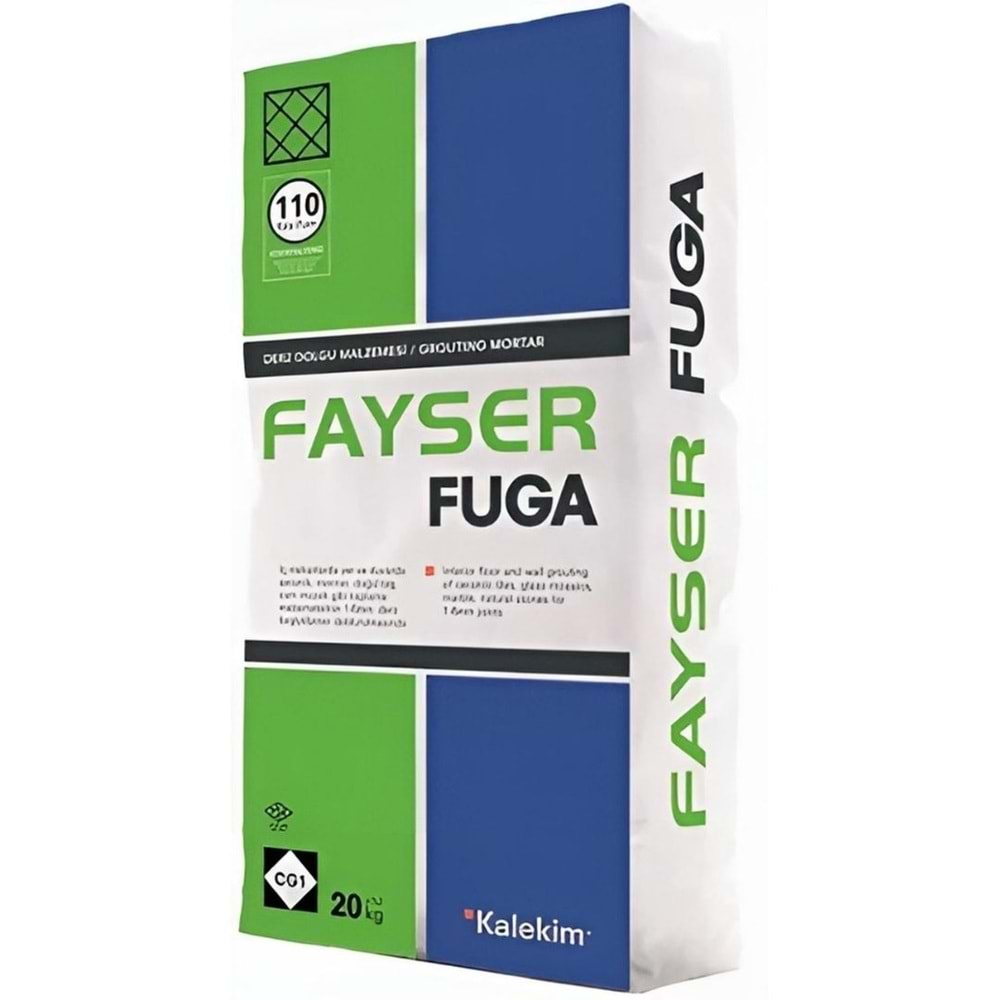 FAYSER FUGA SATEN GRİ 20KG