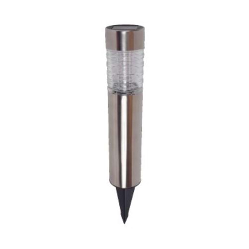 BAHCEM 4 SOLAR RIBBED GLASS BOLLARD LIGHTS ARMATUR