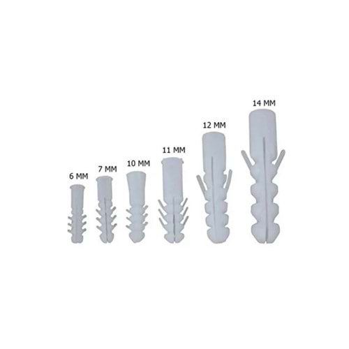 PLASTIK DUBEL - 6 mm