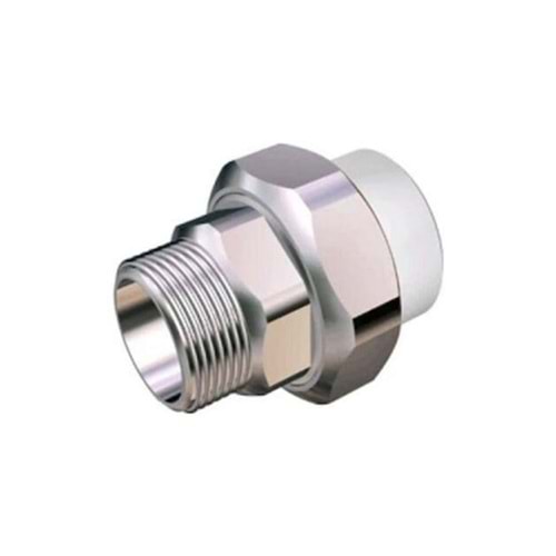 25 mm PPRC DIŞ DİŞLİ OYNAR BAŞLI REKOR SİYAH