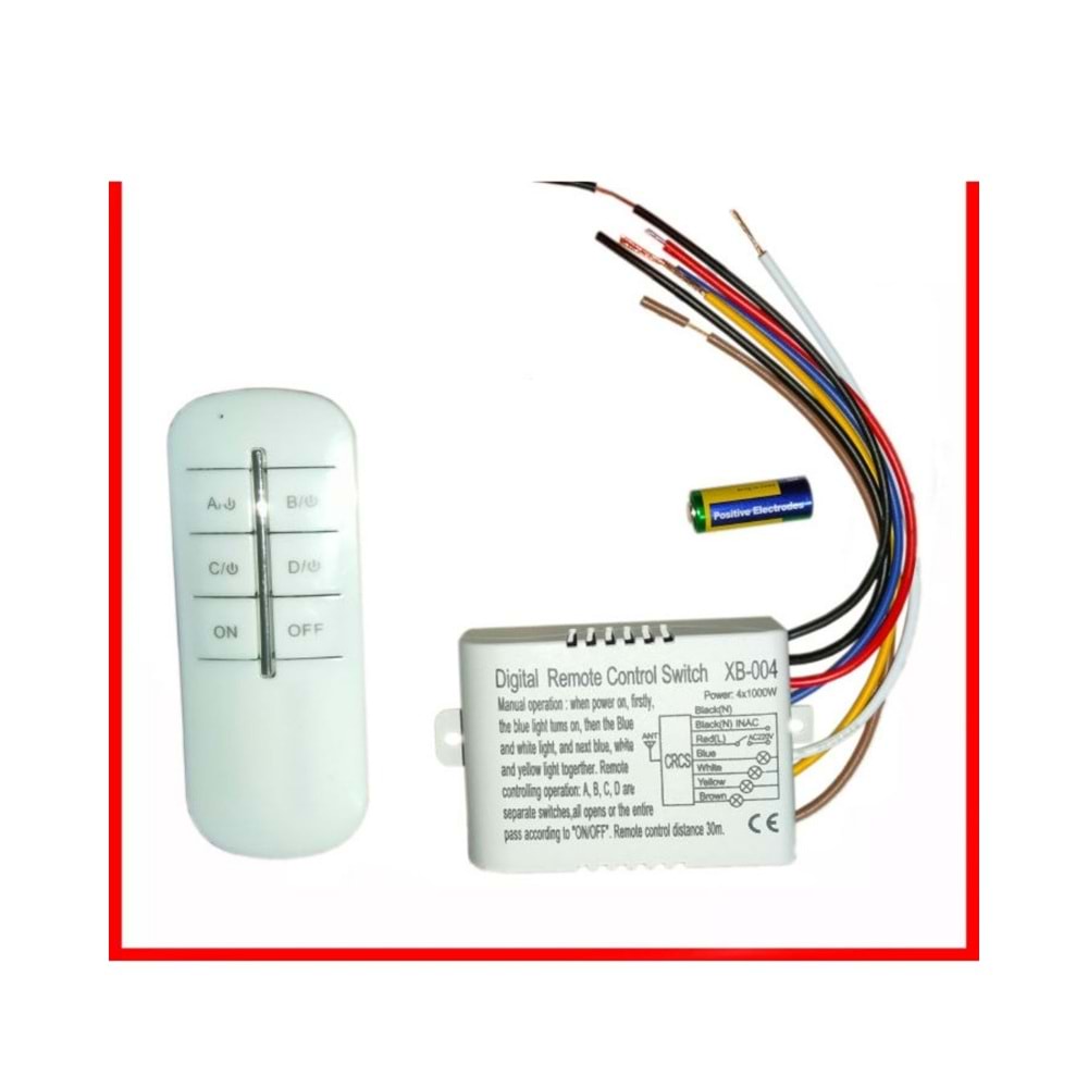 ATLANTİS 3X1000W IP20 AVİZE KUMANDASI