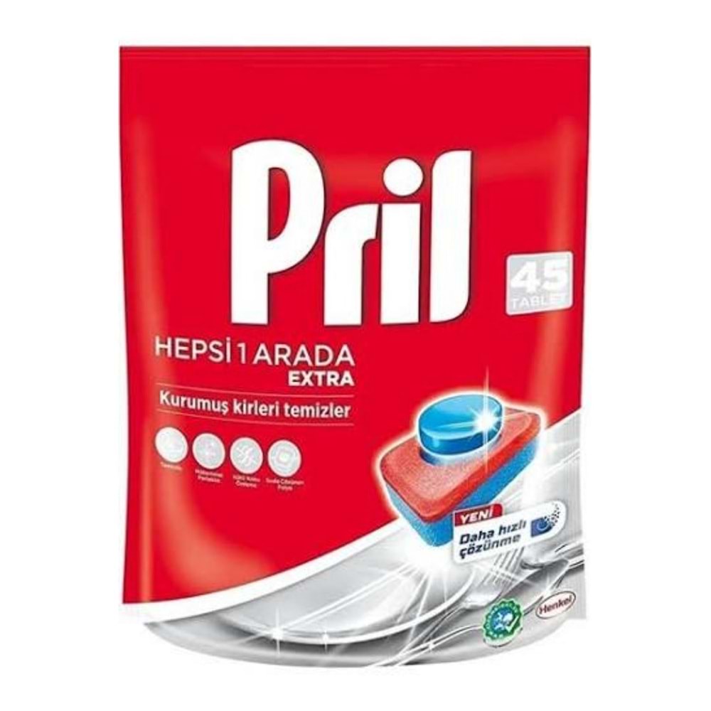 PRİL Bulaşık Makinası Tablet (45li) HepsiBirarada