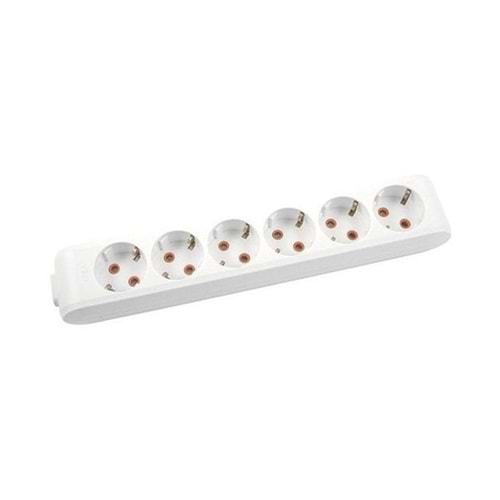 VİKO MULTİ-LT ALTILI PRİZ TOPRAKLI Ç.K KLEMENSLİ
