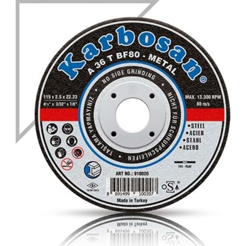 KARBOSAN METAL KESICI - 180*3*22