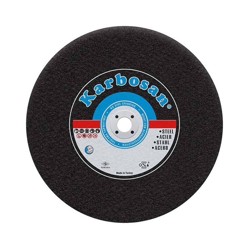 KARBOSAN METAL SABİT TEZGAH KESME DİSKİ 350X3.5X25.4