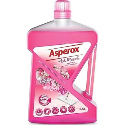 ASPEROX Yüzey Temizleyici (2500ml-Pembe) Aşk Masalı *6