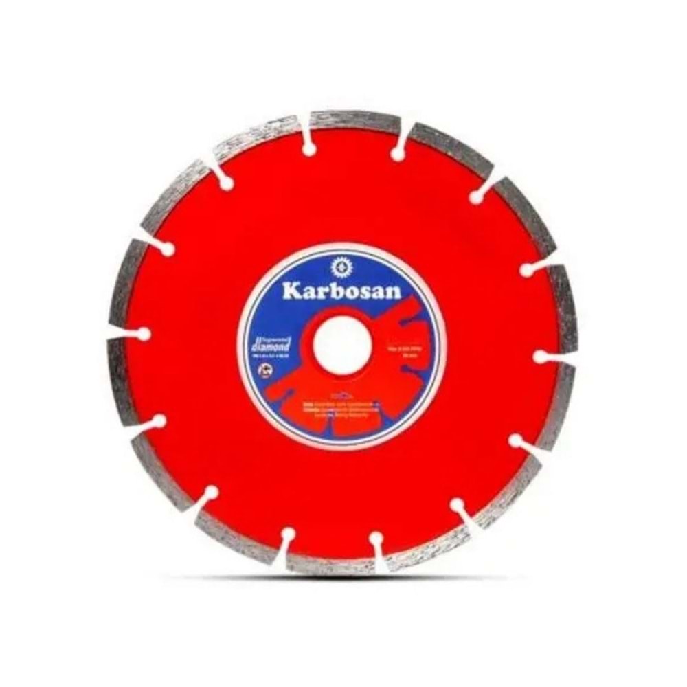 KARBOSAN SEGMENTLI ELMAS ( BETON ) KESICI - 115*2,0*22,23 KIRMIZI