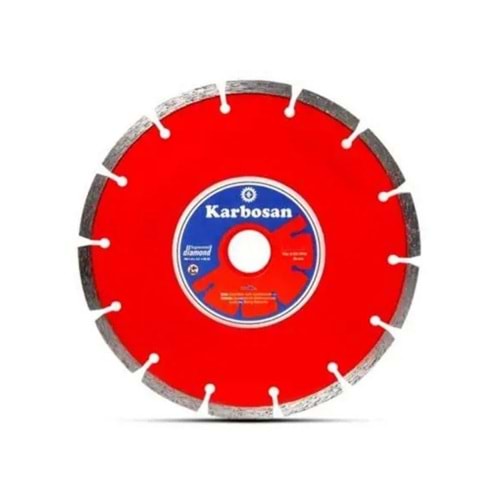 KARBOSAN SEGMENTLI ELMAS ( BETON ) KESICI - 115*2,0*22,23 KIRMIZI