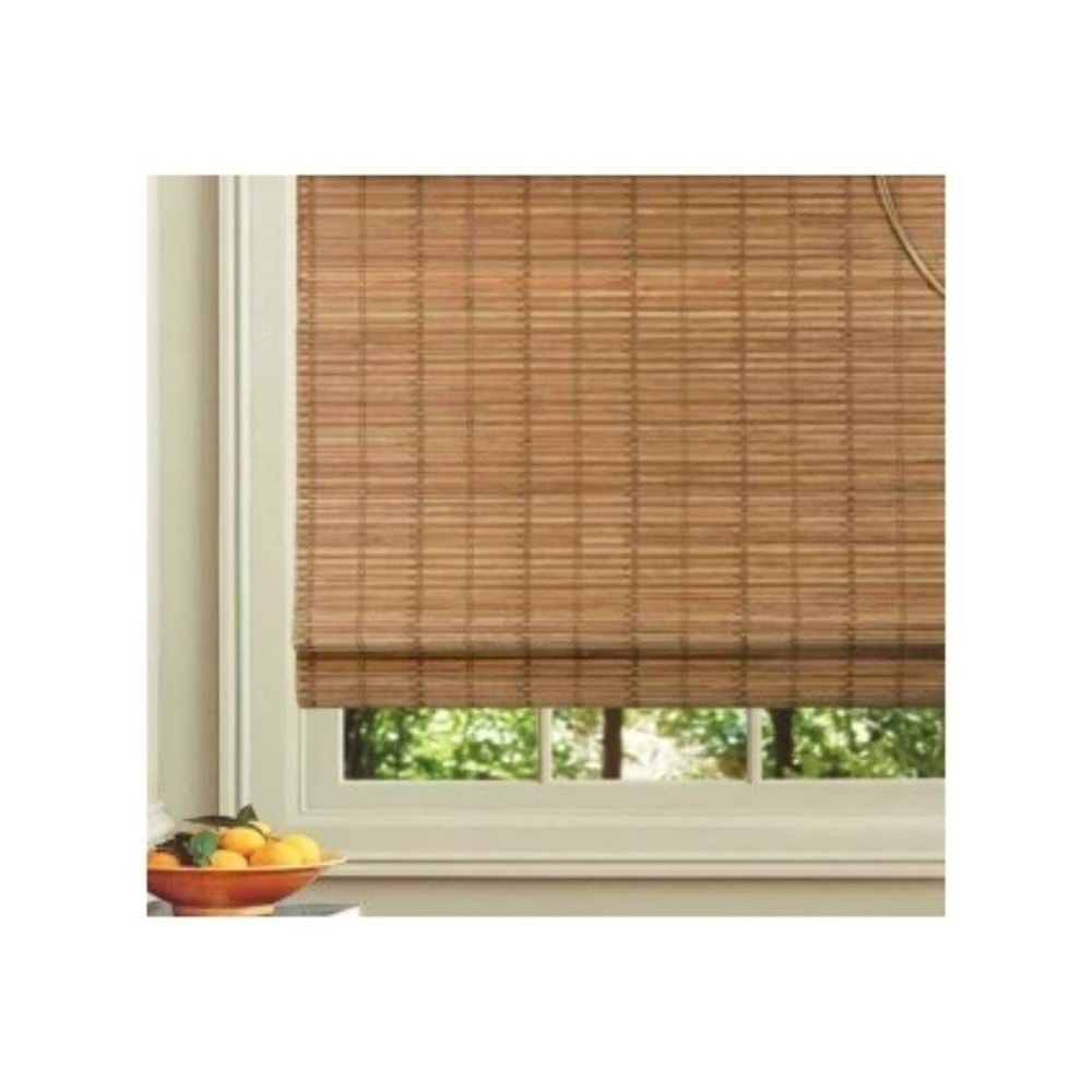 BAMBU PERDE KAHVERENGI - 1,20mt*1,80mt