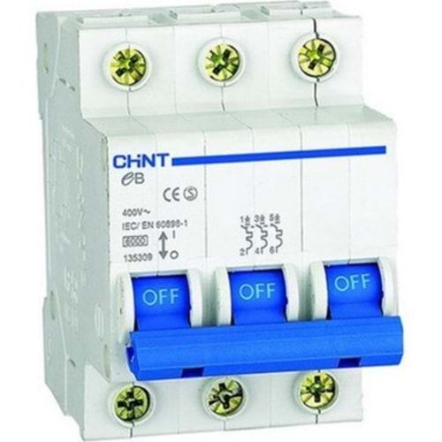 CHINT C3X50A 4,5KA K OTOMAT SIGORTA