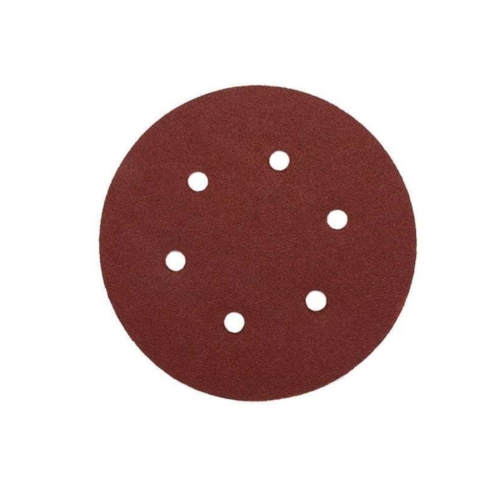 SEGNAN DELİKLİ CIRT ZIMPARA - 125mm KUM:120