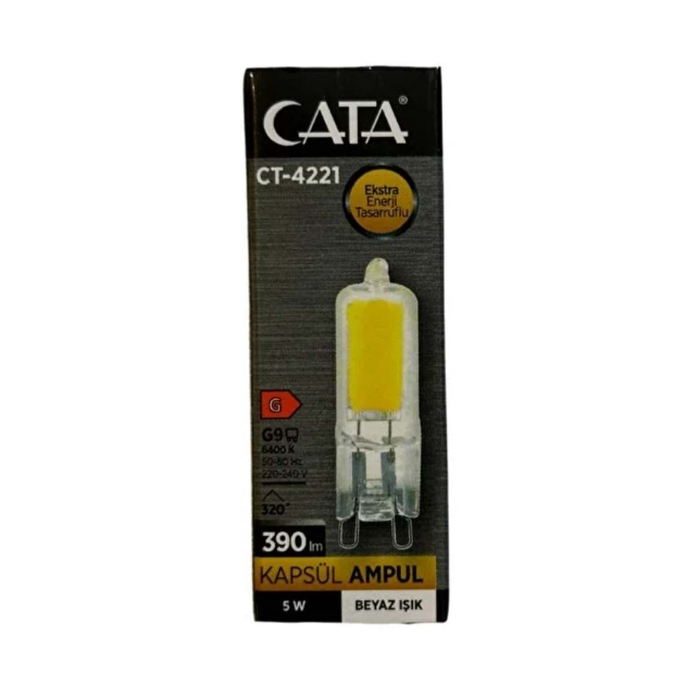 CATA CT-4221 G9 220V LED KAPSÜL AMPÜL GÜNIŞIĞI