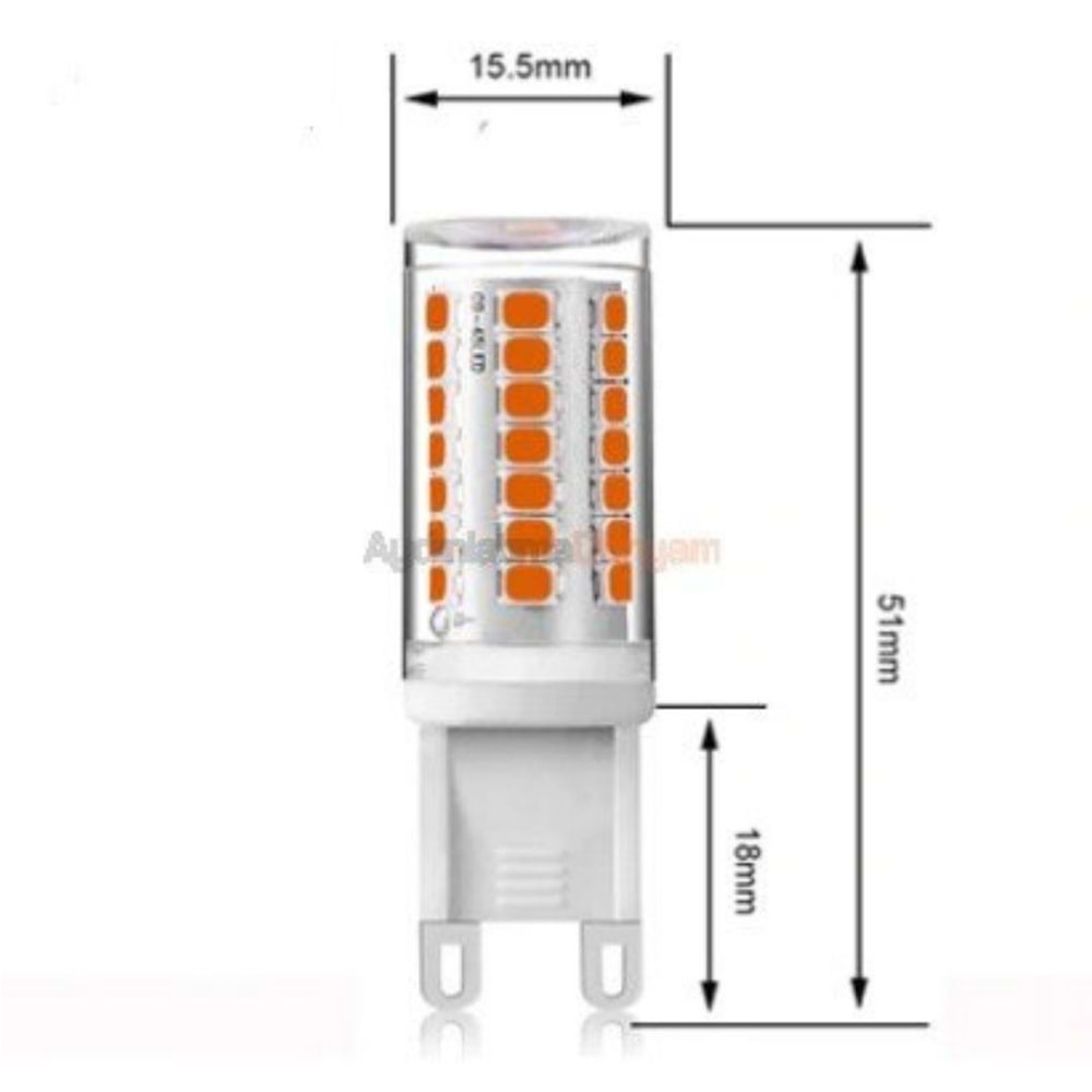CATA 3W G9 LED KAPSÜL AMPÜL GÜNIŞIĞI