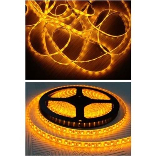 CATA CT-4492 12V 10 ÇİP ŞERİT LED DIŞ MEKAN AMBER 5MT