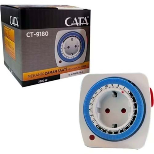 CATA CT-9180 MEKANIK ZAMAN SAATI 16A